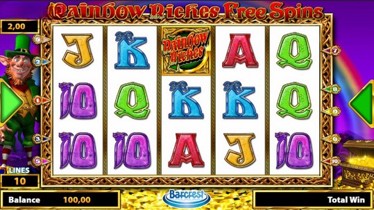 Rainbow Riches Free Spins Theme & Design