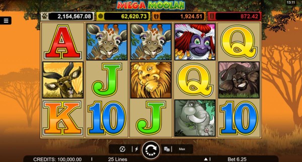 Mega Moolah Theme