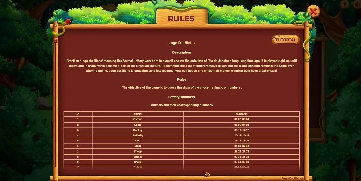 Jogo do Bicho Symbols 1