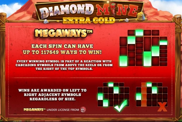 Diamond Mine Megaways Cascading Reels