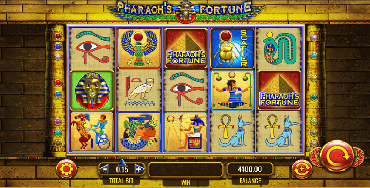 Pharaoh's Fortune Theme & Graphics