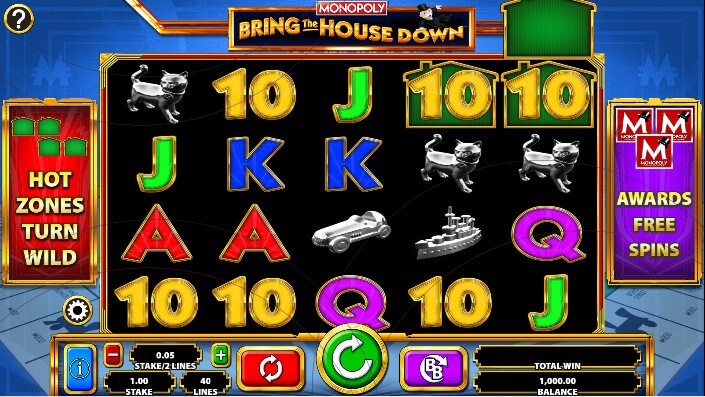 Monopoly Bring the House Down Theme