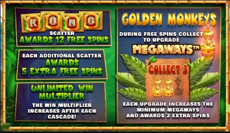 Return Of Kong Megaways Golden Monkey
