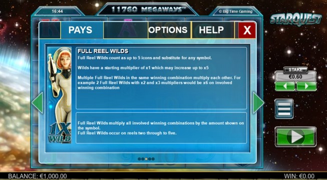 Star Quest Full Reel Wilds