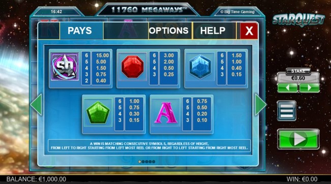 Star Quest Symbols 1