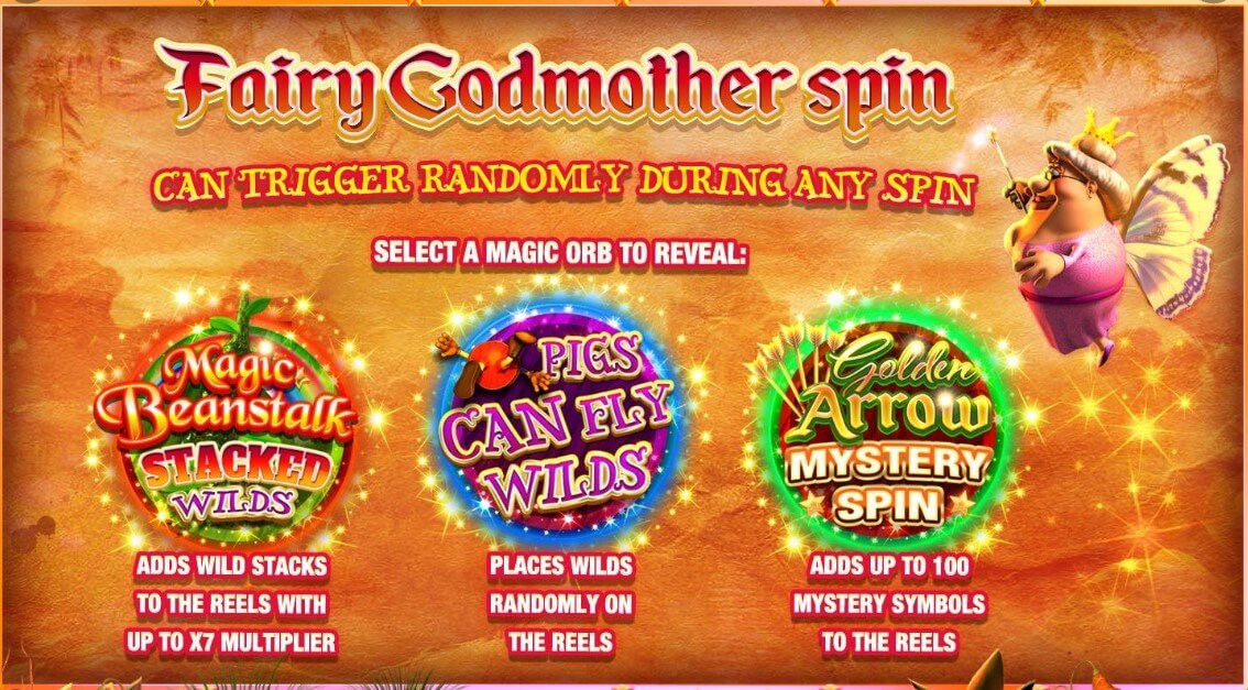 Wish Upon a Jackpot Megaways Fairy Godmother Spin