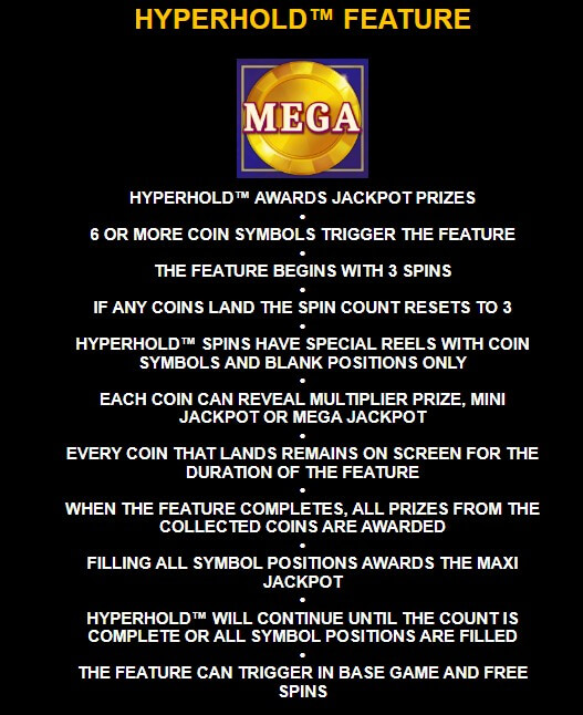 6 Tokens of Gold Hyperhold Feature