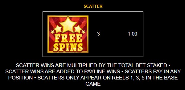 6 Tokens of Gold Scatter Symbol