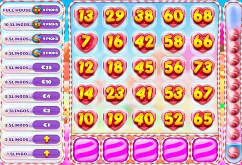 Slingo Sweet Bonanza Theme & Design