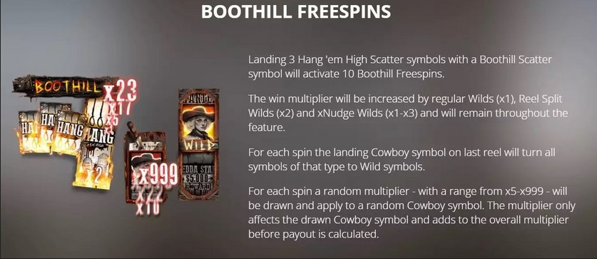Tombstone RIP Boothill Free Spins