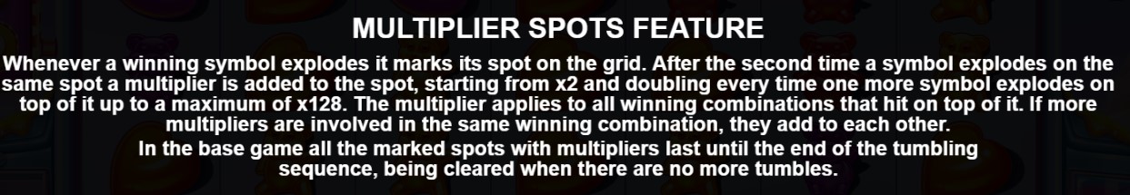 Sugar Rush Multiplier Feature