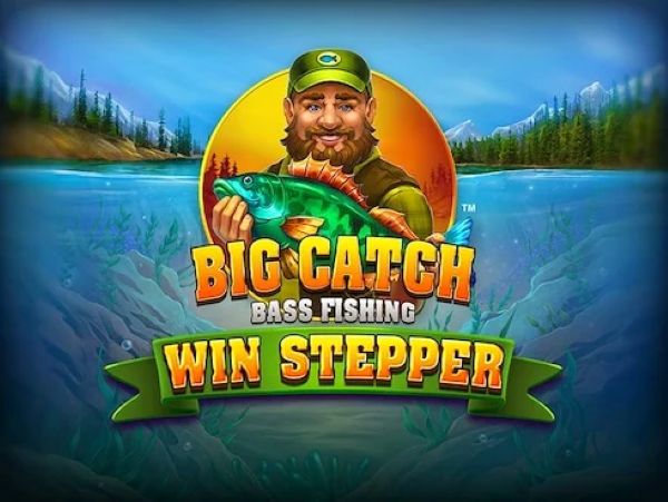 Big Catch Bass Fishing Win Stepper