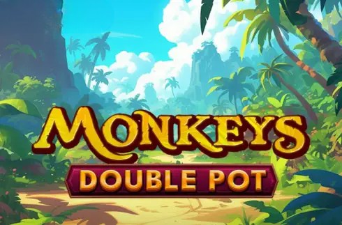 Monkeys Double Pot